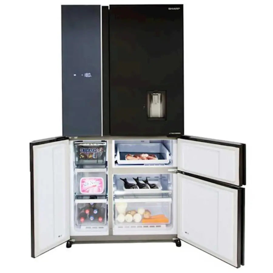 ثلاجة شارب 5 أبواب 825 لتر  SJ-FSD910N-BK5