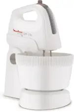 مولينكس باور ميكس HM615110 - خلاط طعام (500 واط، 5 سرعات وتيربو وخفاقة ووعاء خلط