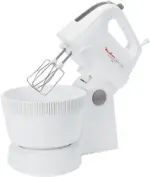 مولينكس باور ميكس HM615110 - خلاط طعام (500 واط، 5 سرعات وتيربو وخفاقة ووعاء خلط