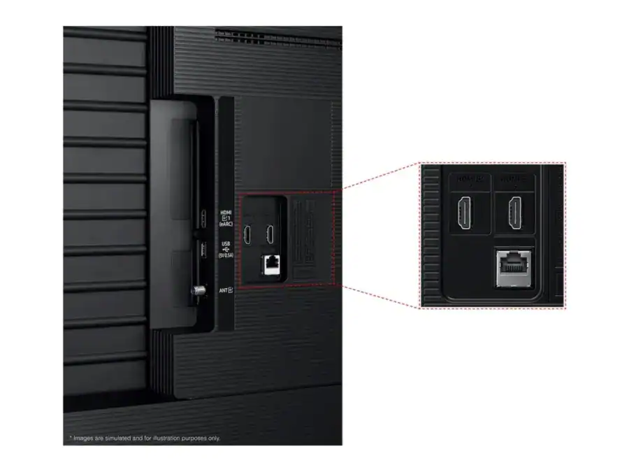 تلفزيون سامسونج Crystal UHD 4K U8000F حجم 55 بوصة
