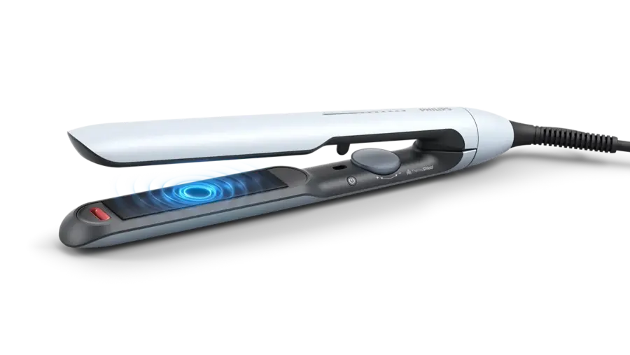 فيليبس جهاز تمليس الشعر بتقنية ThermoShield، درجة حرارة تصل إلى 230 درجة مئوية