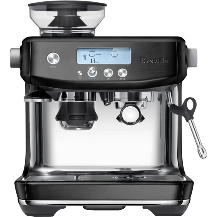 ماكينة الإسبرسو مع مطحنة القهوة Breville the Barista Pro  باللون الستانلس ستيل المظلل