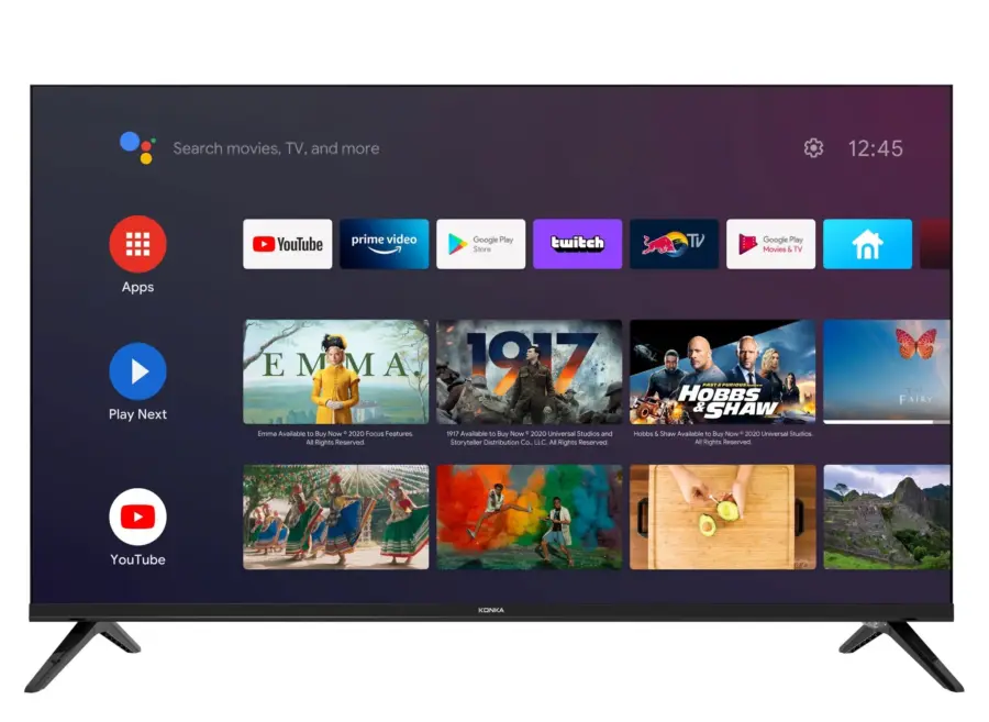 تلفزيون كونكا 55 بوصة 4K نظام جووجل