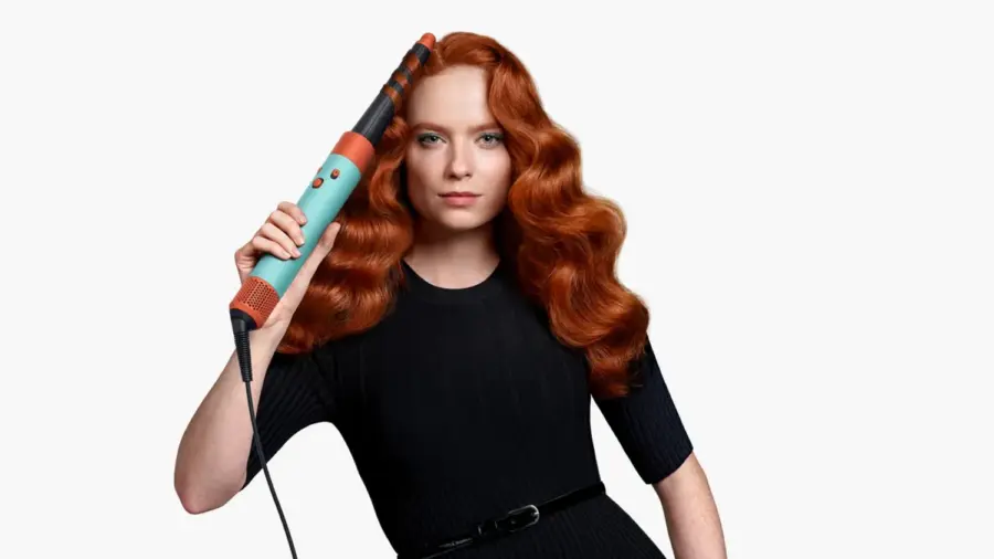 دايسون مصفف الشعر إيرراب (HS08) للشعر الأملس والمموج 1300 واط، فيروزي.