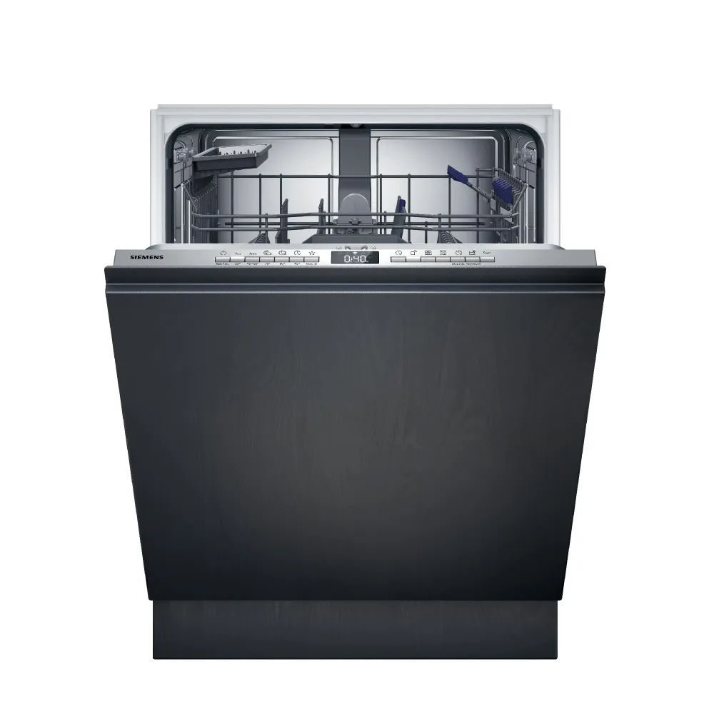 سيمنز جلاية بلت إن 6 برامج، سعة 15 طقم، 2 رفوف، ستانلس أسود
