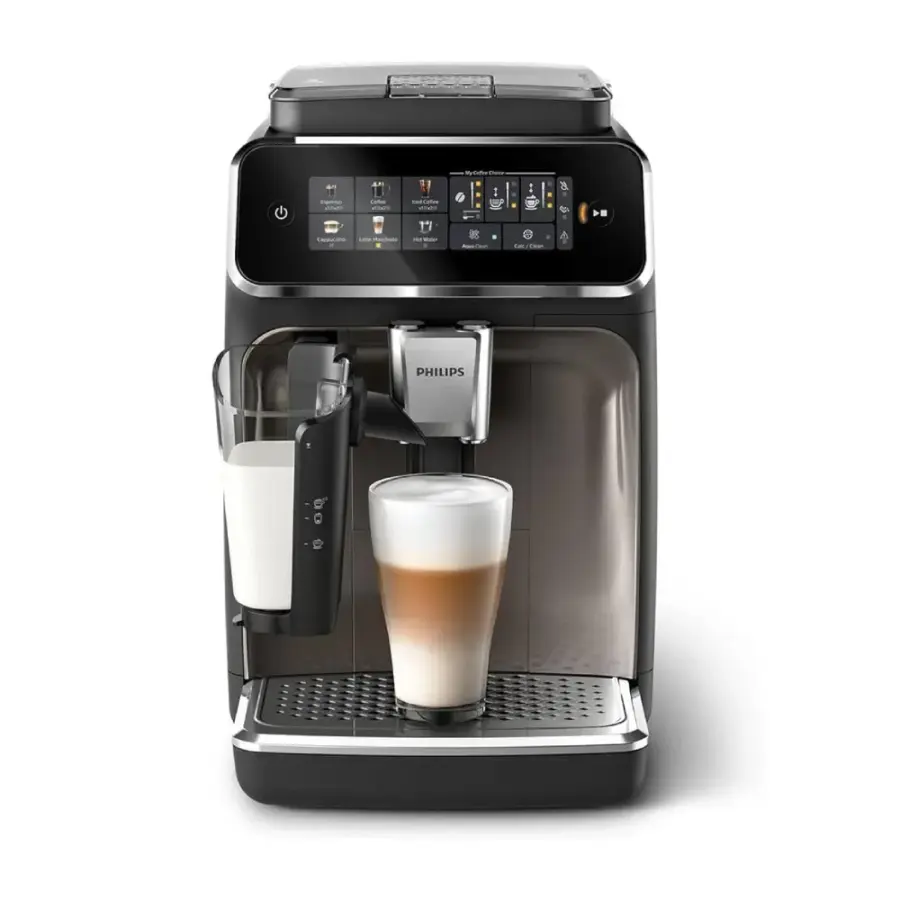 ماكينة قهوة فيليبس 4400 LatteGo – أسود