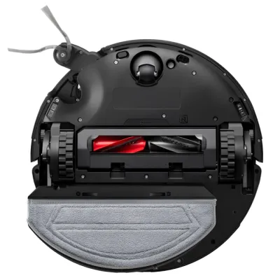 مكنسة روبوت ذكية Roborock Saros 20 Sonic مع محطة تنظيف ذاتي – أسود