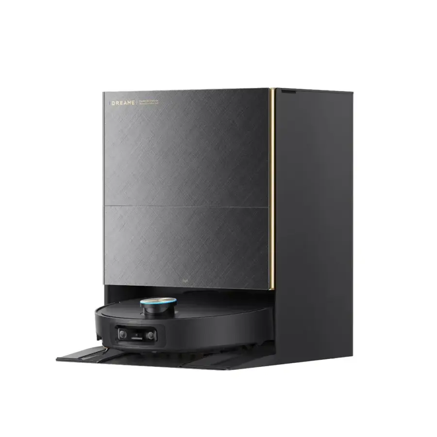 المكنسة الكهربائية الروبوتية Dreame X60 Ultra Complete - لون أسود