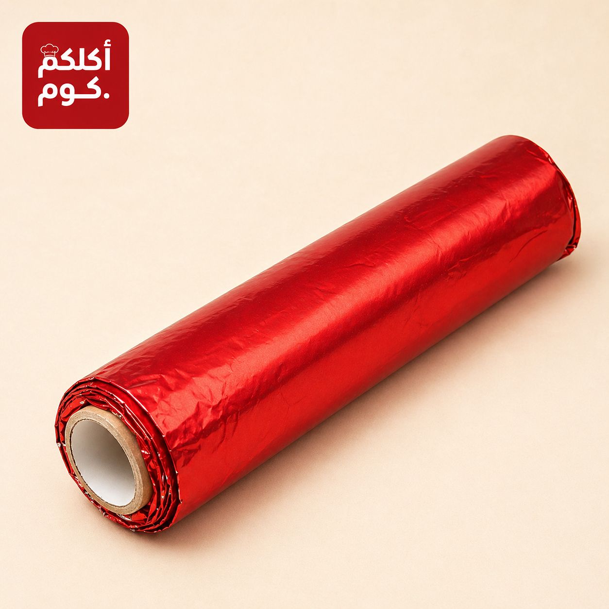 ورق تغليف الشوكولاتة احمر