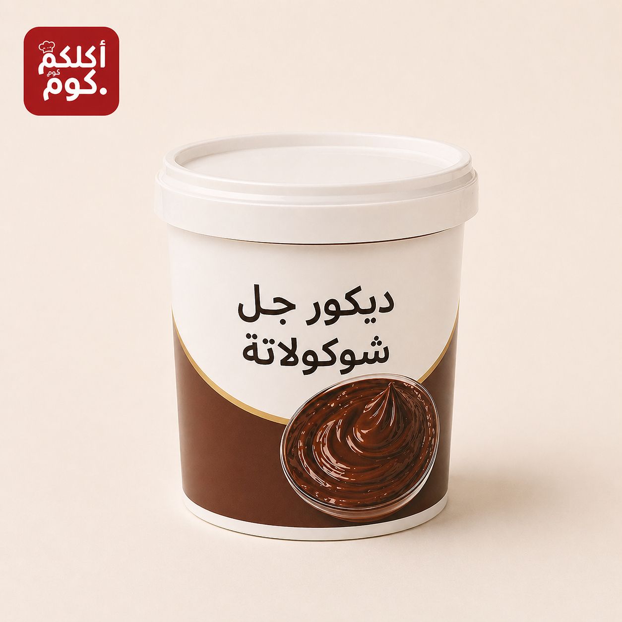 ديكور جل شوكولاته