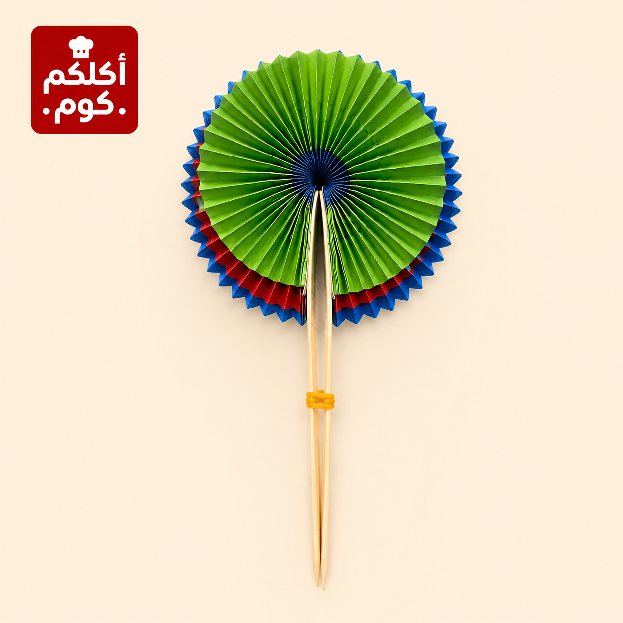 ديكور ورقي لتزيين الحلويات