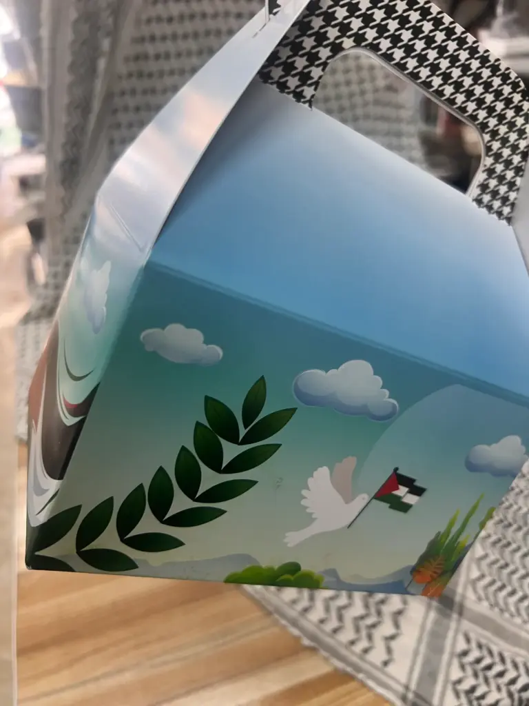 حقيبة بطابع فلسطيني