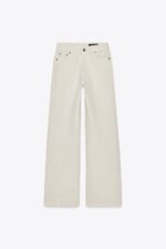 ZW COLLECTION WIDE-LEG MID-RISE JEANS