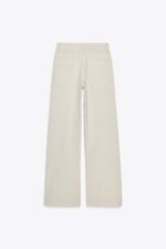 ZW COLLECTION WIDE-LEG MID-RISE JEANS