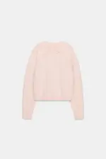 KNIT JUMPER WITH BACK DETAIL