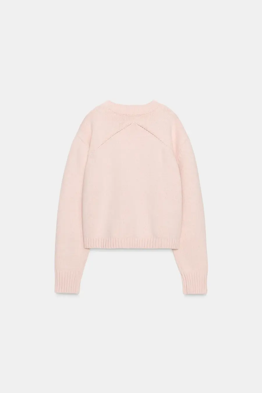 KNIT JUMPER WITH BACK DETAIL