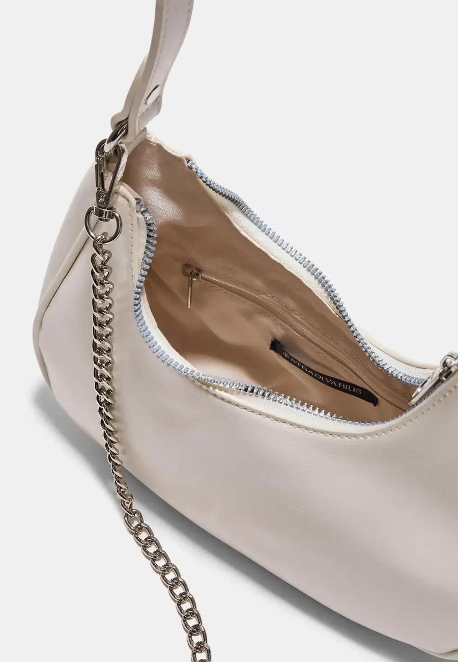 Half-moon shoulder bag