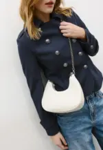 Half-moon shoulder bag