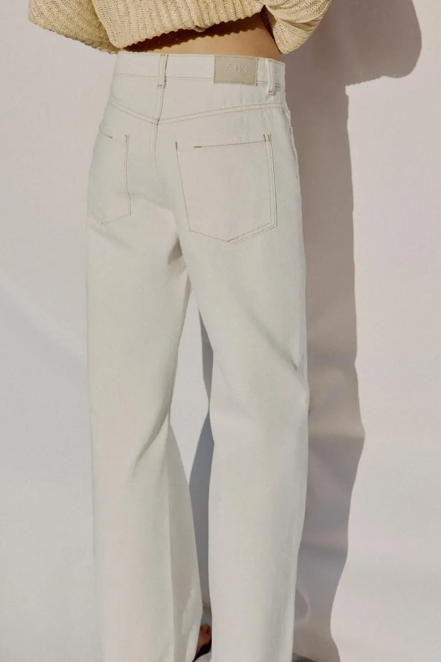 JEANS Z1975 STRAIGHT HIGH-WAIST LONG LENGTH