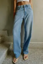 Z1975 STRAIGHT HIGH-WAIST LONG LENGTH JEANS