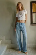 Z1975 STRAIGHT HIGH-WAIST LONG LENGTH JEANS