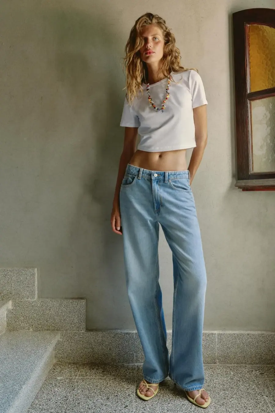 Z1975 STRAIGHT HIGH-WAIST LONG LENGTH JEANS