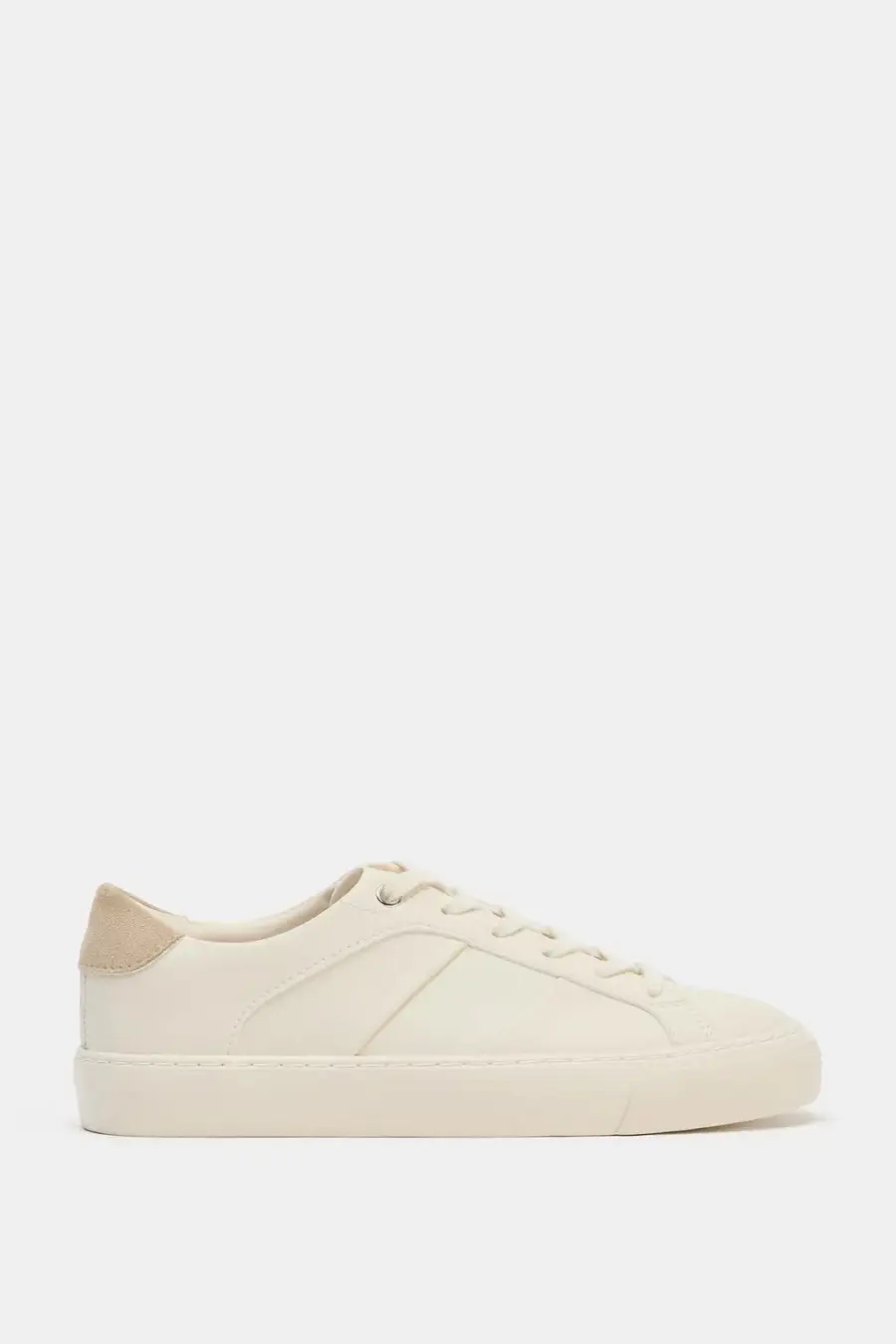 TRAINERS WITH CONTRAST BACK DETAIL