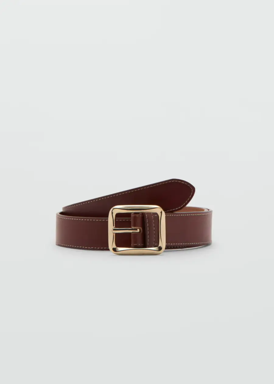 Square buckle belt