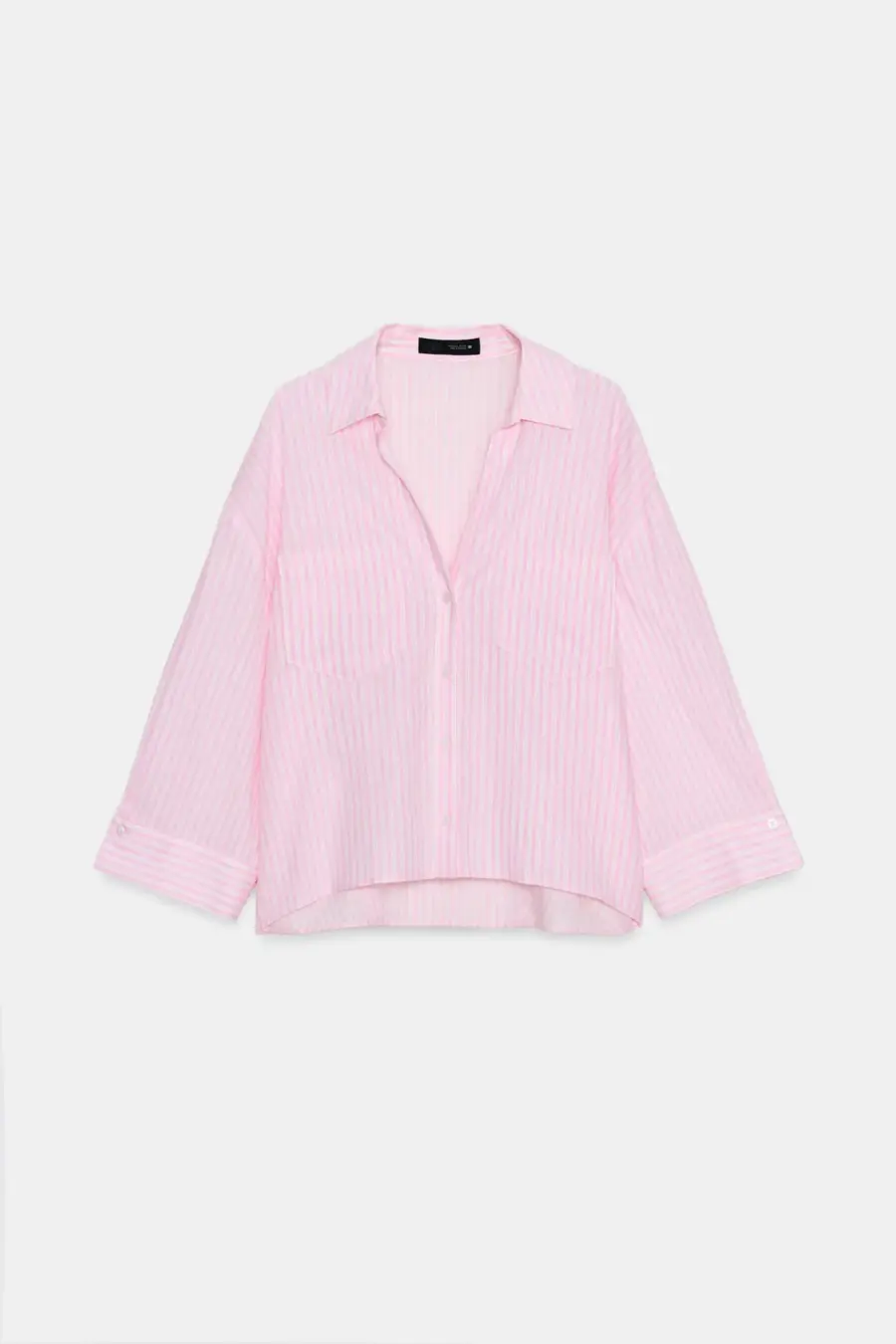 FLOWING LINEN BLEND SHIRT