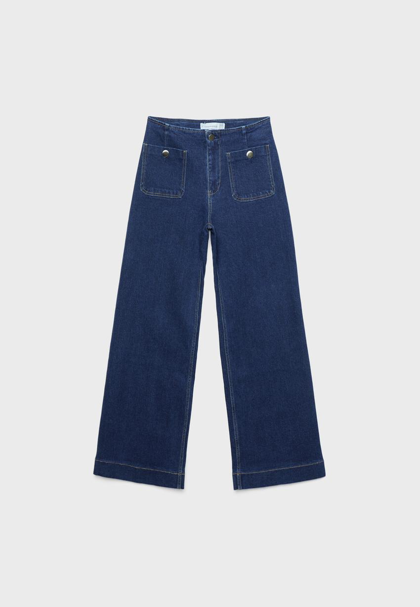 D77 minimalist jeans with pockets