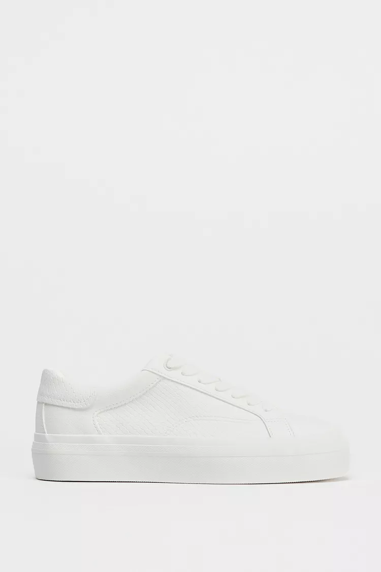 TEXTURED TRAINERS