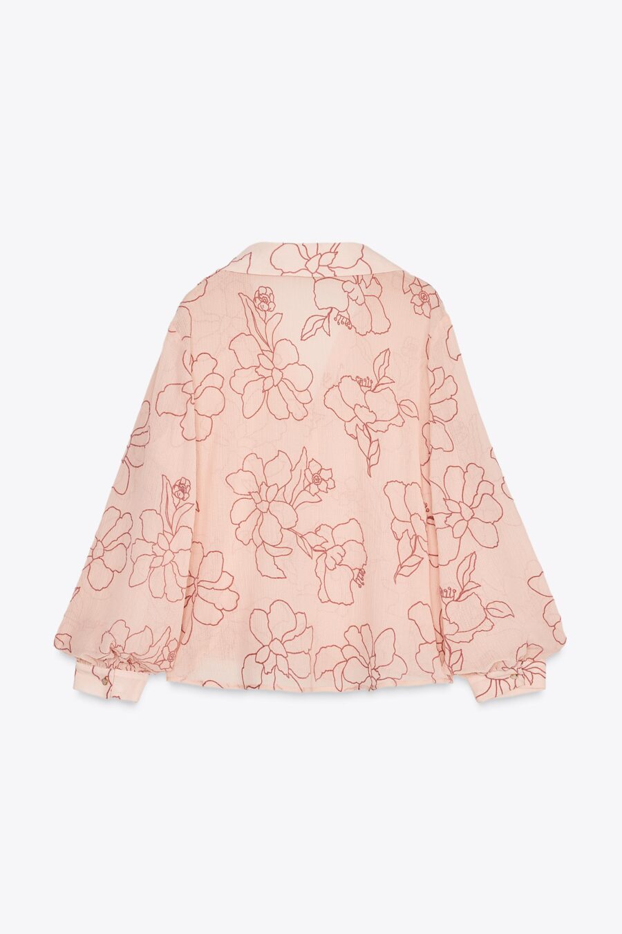 LOOSE-FITTING FLORAL SHIRT
