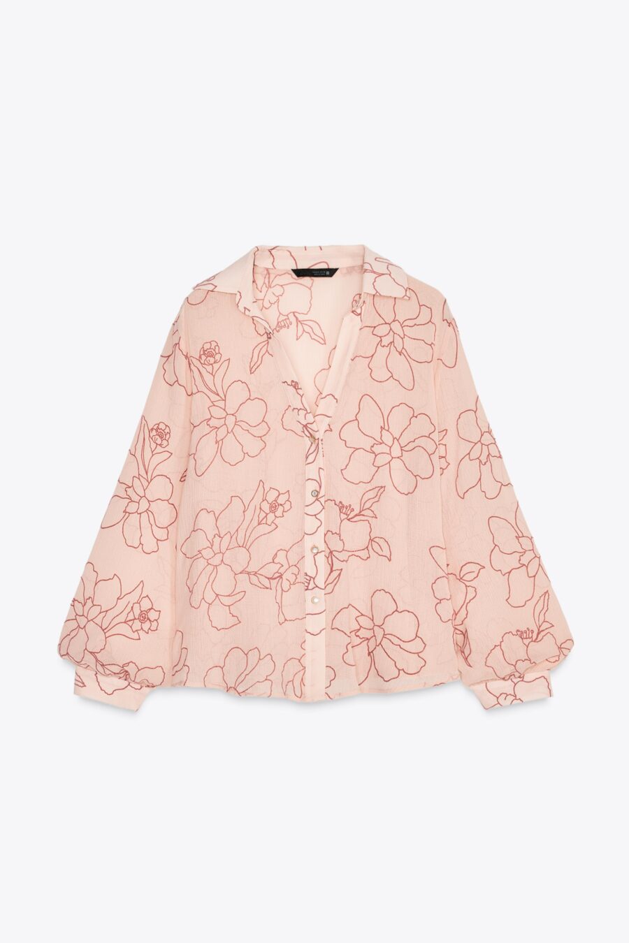 LOOSE-FITTING FLORAL SHIRT