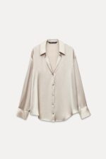 BASIC SATIN SHIRT