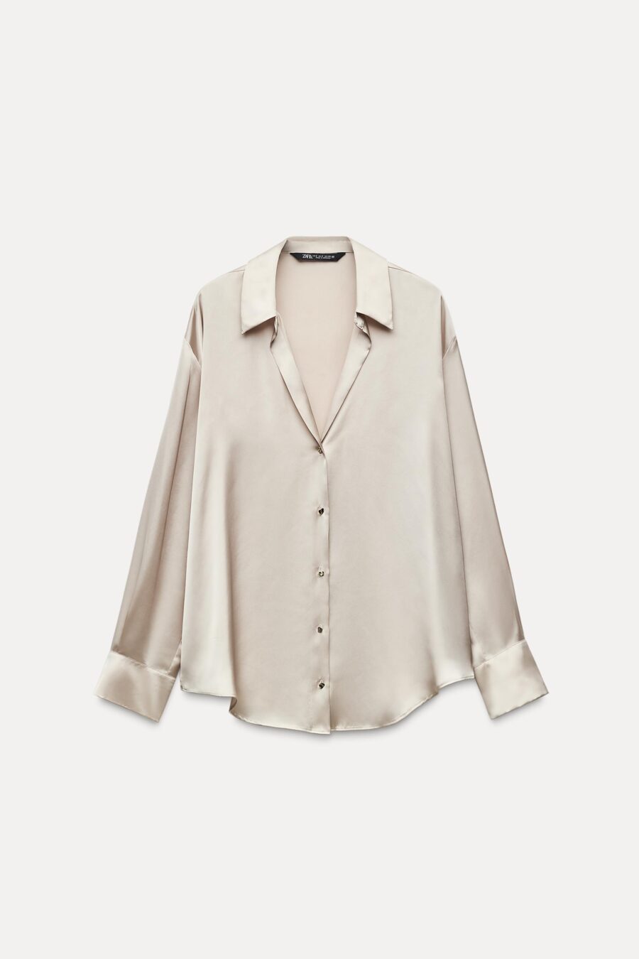 BASIC SATIN SHIRT