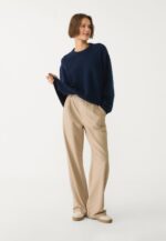 Pleated wide