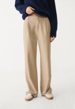 Pleated wide