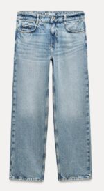 ZARA MID RISE STRAIGHT