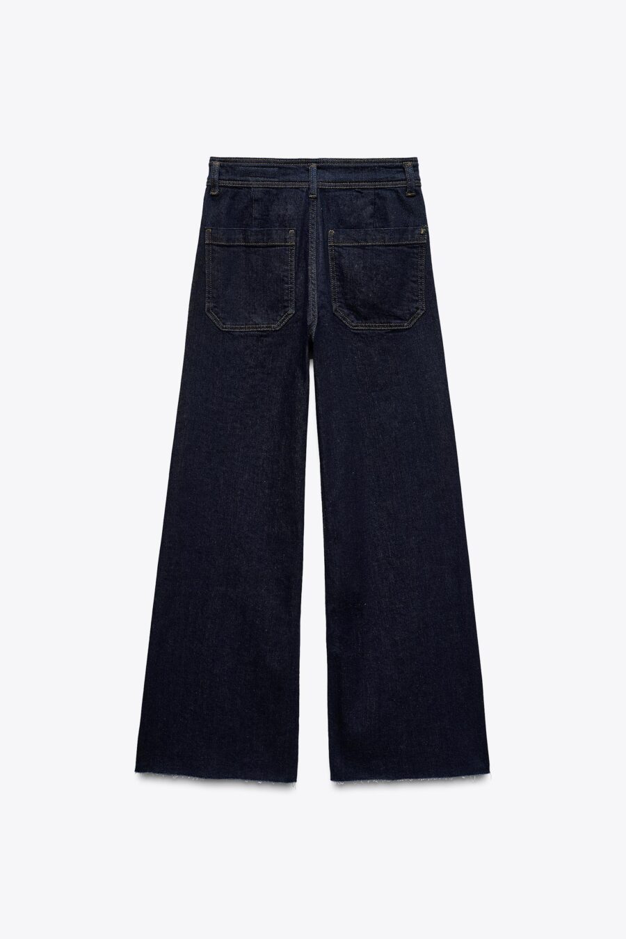 ZW COLLECTION WIDE-LEG HIGH-WAIST JEANS