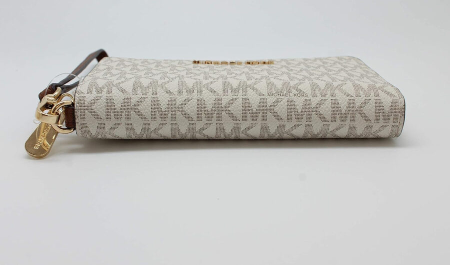 Michael Kors Jet Set Travel Large Flat Multifunction Phone Case Wristlet