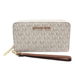 Michael Kors Jet Set Travel Large Flat Multifunction Phone Case Wristlet