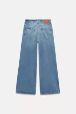 Z1975 HIGH RISE WIDE LEG LONG LENGTH JEANS