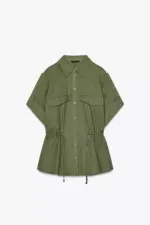 LINEN SAFARI SHIRT