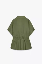 LINEN SAFARI SHIRT