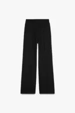 ELASTIC WAIST WIDE LEG PANTS
