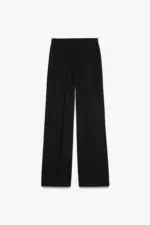 ELASTIC WAIST WIDE LEG PANTS