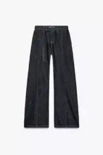 Z1975 HIGH RISE BELTED BOOTCUT JEANS
