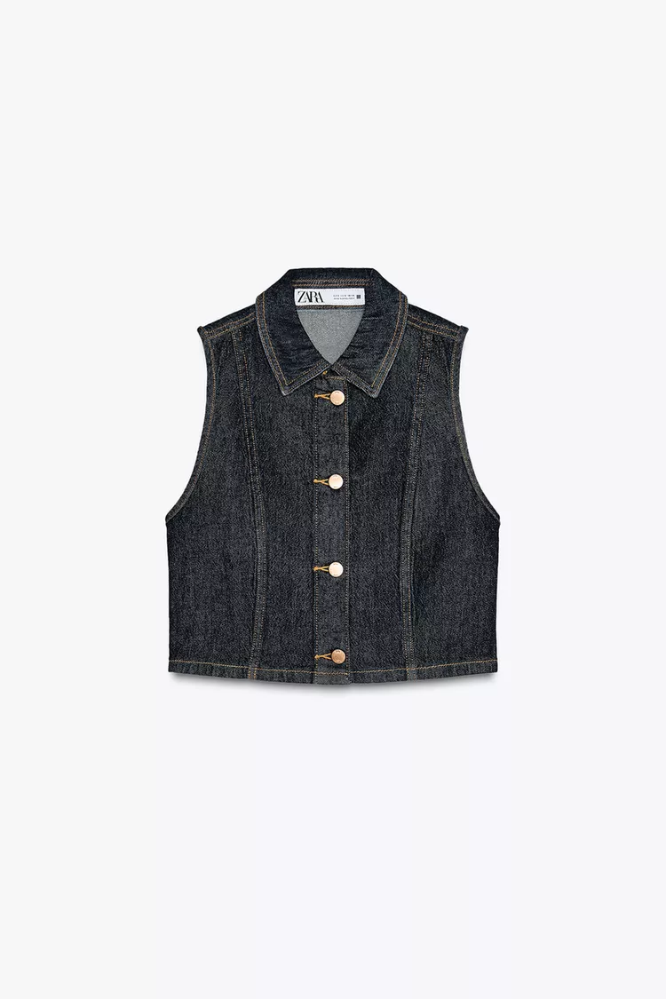 Z1975 SHORT DENIM VEST