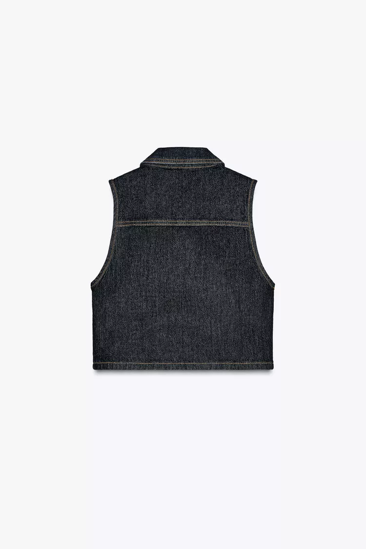 Z1975 SHORT DENIM VEST
