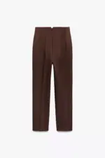 HIGH-WAIST TROUSERS